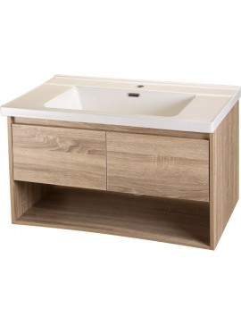 TORE - ΠΑΓΚΟΣ PVC ΣΧΕΤΟΣ 80*47 NATURAL WOOD_ 28-8047