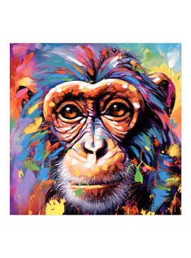 Πίνακας σε καμβά Bano Inart 80x3x80εκ