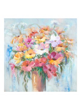 Πίνακας σε καμβά Spino II Inart 80x3x80εκ