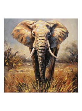 Πίνακας σε καμβά Elepho Inart 100x3x100εκ