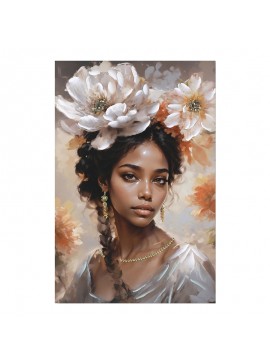 Πίνακας σε καμβά Lilibet 3D Inart 60x2.5x90εκ