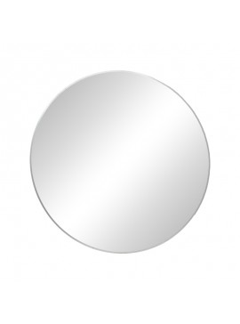 Καθρέπτης Nhaos pakoworld ασημί αλουμίνιο Φ60x2.5εκ