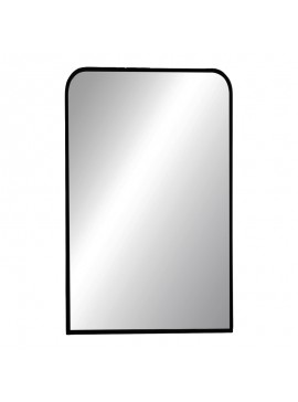 Καθρέπτης Classy pakoworld μαύρο αλουμίνιο 50x2.5x80εκ