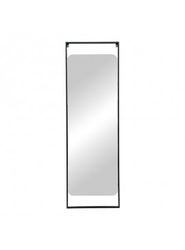 Καθρέπτης Piza pakoworld μαύρο μέταλλο 45x2x140εκ