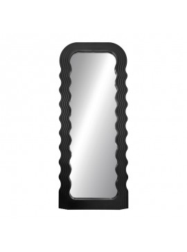 Καθρέπτης Maraya pakoworld μαύρο PP 46x3.2x110εκ