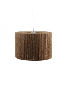 Φωτιστικό οροφής Sento Inart Ε27 rope σε φυσική απόχρωση Φ40x20εκ