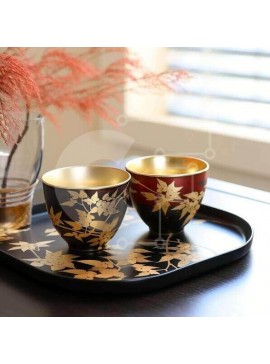 Intra Συλλεκτικό Ξύλινο Παζλ Plywood  4mm - Κομψά διακοσμητικά κύπελλα σε δίσκο Σε Ξύλινο Κουτί - Διαστάσεις Puzzle: 10x10 cm – 25 κομμάτια