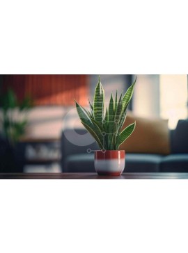 Intra Συλλεκτικό Ξύλινο Παζλ Plywood  4mm - Φυτό εσωτερικού χώρου σε άνετο σαλόνι Σε Ξύλινο Κουτί - Διαστάσεις Puzzle: 10x10 cm – 25 κομμάτια