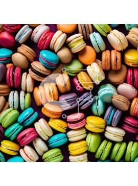 Σετ των 2 Intra Συλλεκτικό Ξύλινο Παζλ Plywood  4mm - Πολύχρωμη σειρά από αμυγδαλωτά Σε Ξύλινο Κουτί - Διαστάσεις: 10x10 cm – 25 κομμάτια