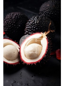 Σετ των 2 Intra Συλλεκτικό Ξύλινο Παζλ Plywood  4mm - Ώριμα Jackfruits στην οθόνη Σε Ξύλινο Κουτί - Διαστάσεις: 10x10 cm – 25 κομμάτια