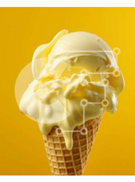 Σετ των 2 Intra Συλλεκτικό Ξύλινο Παζλ Plywood  4mm - Ποικιλία από γεύσεις παγωτού σε χωνάκι βάφλας Σε Ξύλινο Κουτί - Διαστάσεις: 10x10 cm – 25 κομμάτια