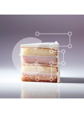 Σετ των 2 Intra Συλλεκτικό Ξύλινο Παζλ Plywood  4mm - Πολύχρωμο κέικ τεσσάρων στρώσεων στο τραπέζι Σε Ξύλινο Κουτί - Διαστάσεις: 10x10 cm – 25 κομμάτια