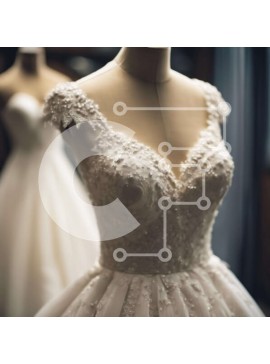 Σετ των 2 Intra Συλλεκτικό Ξύλινο Παζλ Plywood  4mm - Εξαιρετικά νυφικά Σε Ξύλινο Κουτί - Διαστάσεις: 10x10 cm – 25 κομμάτια