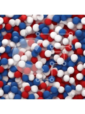 Intra Συλλεκτικό Ξύλινο Παζλ Plywood  4mm - Star and Stripe Sprinkles για εθνικούς εορτασμούς Σε Ξύλινο Κουτί - Διαστάσεις Puzzle: 10x10 cm – 25 κομμάτια