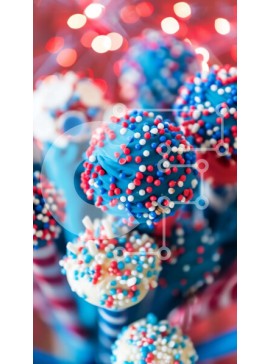 Intra Συλλεκτικό Ξύλινο Παζλ Plywood  4mm - Πολύχρωμα Cupcakes με Πασπαλίσματα και Διακοσμητικά Σε Ξύλινο Κουτί - Διαστάσεις: 10x10 cm – 25 κομμάτια