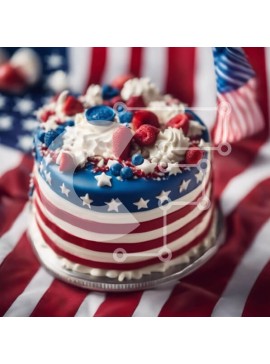 Σετ των 2 Intra Συλλεκτικό Ξύλινο Παζλ Plywood  4mm - Διακόσμηση Πατριωτικής Τούρτας Σε Ξύλινο Κουτί - Διαστάσεις: 10x10 cm – 25 κομμάτια