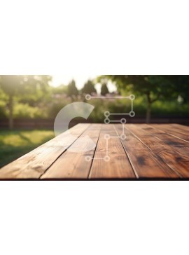 Intra Συλλεκτικό Ξύλινο Παζλ Plywood  4mm - Ξύλινο τραπέζι σε εξωτερικό χώρο Σε Ξύλινο Κουτί - Διαστάσεις: 10x10 cm – 25 κομμάτια