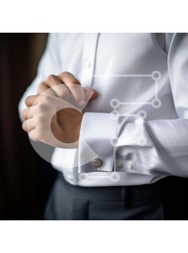 Intra Συλλεκτικό Ξύλινο Παζλ Plywood  4mm - Κομψά μανικετόκουμπα προσαρμογής Σε Ξύλινο Κουτί - Διαστάσεις Puzzle: 10x10 cm – 25 κομμάτια