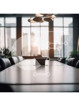 Intra Συλλεκτικό Ξύλινο Παζλ Plywood  4mm - Αίθουσα συνεδριάσεων σύγχρονης επιχείρησης Σε Ξύλινο Κουτί - Διαστάσεις Puzzle: 10x10 cm – 25 κομμάτια