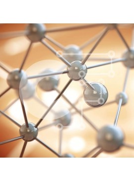 Intra Συλλεκτικό Ξύλινο Παζλ Plywood  4mm - Περίπλοκη τρισδιάστατη απόδοση ασημένιων μπάλων Σε Ξύλινο Κουτί - Διαστάσεις Puzzle: 10x10 cm – 25 κομμάτια