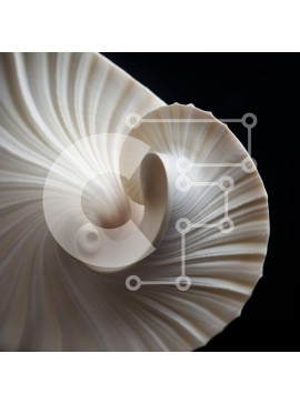 Intra Συλλεκτικό Ξύλινο Παζλ Plywood  4mm - Μυστηριώδες πλωτό κοχύλι Σε Ξύλινο Κουτί - Διαστάσεις: 10x10 cm – 25 κομμάτια