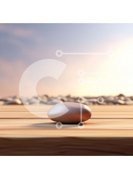 Intra Συλλεκτικό Ξύλινο Παζλ Plywood  4mm - Μονόπετρο σε ξύλινο τραπέζι Σε Ξύλινο Κουτί - Διαστάσεις: 10x10 cm – 25 κομμάτια