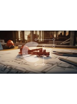 Intra Συλλεκτικό Ξύλινο Παζλ Plywood  4mm - Σκηνή Δημιουργίας Αρχιτεκτονικού Σχεδιασμού Σε Ξύλινο Κουτί - Διαστάσεις Puzzle: 10x10 cm – 25 κομμάτια