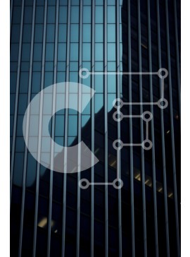 Intra Συλλεκτικό Ξύλινο Παζλ Plywood  4mm - Ψηλό κτίριο με ρολόγια και άτομο σε αναμονή Σε Ξύλινο Κουτί - Διαστάσεις Puzzle: 10x10 cm – 25 κομμάτια