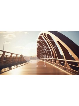 Intra Συλλεκτικό Ξύλινο Παζλ Plywood  4mm - Ξύλινη γέφυρα με τοξωτό σχέδιο Σε Ξύλινο Κουτί - Διαστάσεις Puzzle: 10x10 cm – 25 κομμάτια