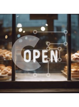 Σετ των 2 Intra Συλλεκτικό Ξύλινο Παζλ Plywood  4mm - Εμφάνιση παραθύρου αρτοποιείου με ντόνατς Σε Ξύλινο Κουτί - Διαστάσεις: 10x10 cm – 25 κομμάτια