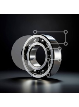 Intra Συλλεκτικό Ξύλινο Παζλ Plywood  4mm - Ρουλεμάν από ανοξείδωτο ατσάλι Σε Ξύλινο Κουτί - Διαστάσεις Puzzle: 10x10 cm – 25 κομμάτια