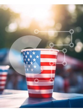 Intra Συλλεκτικό Ξύλινο Παζλ Plywood  4mm - Ομάδα ανθρώπων που απολαμβάνει τα ποτά σε εξωτερικούς χώρους Σε Ξύλινο Κουτί - Διαστάσεις Puzzle: 10x10 cm – 25 κομμάτια