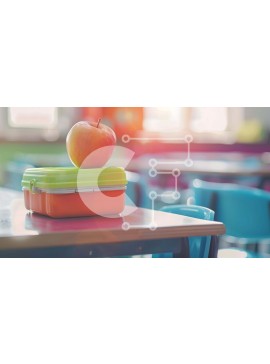 Σετ των 2 Intra Συλλεκτικό Ξύλινο Παζλ Plywood  4mm - Σχολική τάξη με μεσημεριανό κουτί και μαθητές Σε Ξύλινο Κουτί - Διαστάσεις: 10x10 cm – 25 κομμάτια