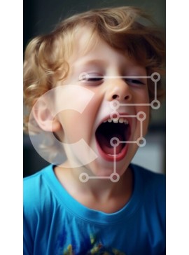 Intra Συλλεκτικό Ξύλινο Παζλ Plywood  4mm - Χαρούμενο νεαρό αγόρι που παίζει Σε Ξύλινο Κουτί - Διαστάσεις Puzzle: 10x10 cm – 25 κομμάτια