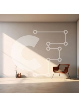 Intra Συλλεκτικό Ξύλινο Παζλ Plywood  4mm - Άδειο δωμάτιο με καρέκλα και φυτό Σε Ξύλινο Κουτί - Διαστάσεις Puzzle: 10x10 cm – 25 κομμάτια