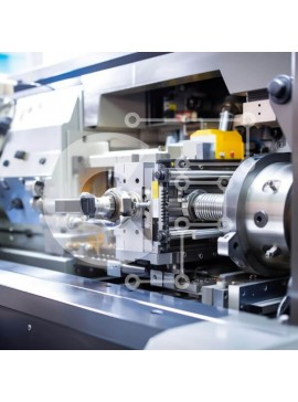 Intra Συλλεκτικό Ξύλινο Παζλ Plywood  4mm - Μηχανή στη διαδικασία παραγωγής Σε Ξύλινο Κουτί - Διαστάσεις Puzzle: 10x10 cm – 25 κομμάτια