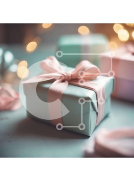 Intra Συλλεκτικό Ξύλινο Παζλ Plywood  4mm - Κομψά κουτιά δώρων σε διακοσμημένο τραπέζι Σε Ξύλινο Κουτί - Διαστάσεις Puzzle: 10x10 cm – 25 κομμάτια