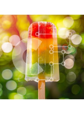 Σετ των 2 Intra Συλλεκτικό Ξύλινο Παζλ Plywood  4mm - Πολύχρωμο Popsicle Σε Ξύλινο Κουτί - Διαστάσεις: 10x10 cm – 25 κομμάτια