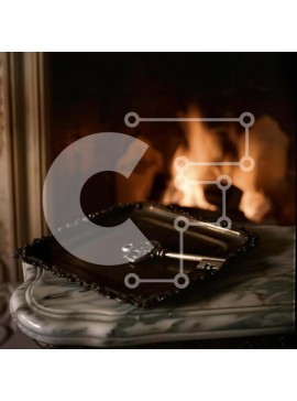 Intra Συλλεκτικό Ξύλινο Παζλ Plywood  4mm - Κλειδί στο δίσκο από μαρμάρινο τραπέζι κοντά στο τζάκι Σε Ξύλινο Κουτί - Διαστάσεις Puzzle: 10x10 cm – 25 κομμάτια