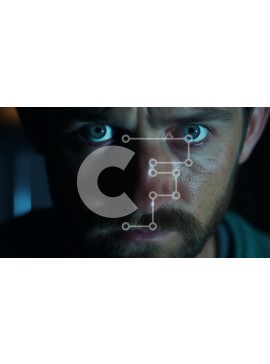 Intra Συλλεκτικό Ξύλινο Παζλ Plywood  4mm - Άτομο που κοιτάζει επίμονα την κάμερα Σε Ξύλινο Κουτί - Διαστάσεις Puzzle: 10x10 cm – 25 κομμάτια