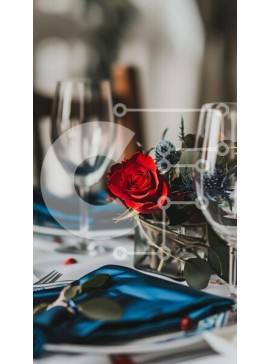 Intra Συλλεκτικό Ξύλινο Παζλ Plywood  4mm - Κομψή ρύθμιση τραπεζαρίας Σε Ξύλινο Κουτί - Διαστάσεις: 10x10 cm – 25 κομμάτια