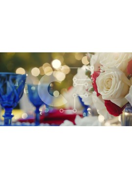 Intra Συλλεκτικό Ξύλινο Παζλ Plywood  4mm - Πολύχρωμα τριαντάφυλλα σε βάζα για διακόσμηση εκδηλώσεων Σε Ξύλινο Κουτί - Διαστάσεις: 10x10 cm – 25 κομμάτια