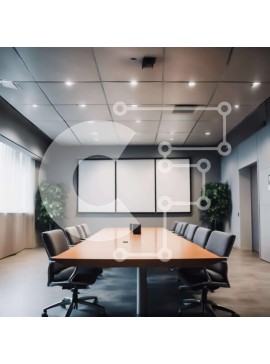 Intra Συλλεκτικό Ξύλινο Παζλ Plywood  4mm - Επαγγελματική ρύθμιση αίθουσας συνεδριάσεων Σε Ξύλινο Κουτί - Διαστάσεις Puzzle: 10x10 cm – 25 κομμάτια