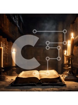 Intra Συλλεκτικό Ξύλινο Παζλ Plywood  4mm - Ανοίξτε το βιβλίο και καίγοντας κεριά στο τραπέζι Σε Ξύλινο Κουτί - Διαστάσεις Puzzle: 10x10 cm – 25 κομμάτια