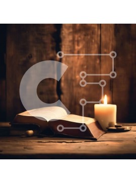 Intra Συλλεκτικό Ξύλινο Παζλ Plywood  4mm - Εικόνα Θρησκευτικής Μελέτης και Λατρείας Σε Ξύλινο Κουτί - Διαστάσεις Puzzle: 10x10 cm – 25 κομμάτια