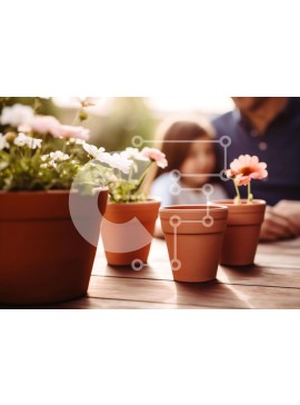 Intra Συλλεκτικό Ξύλινο Παζλ Plywood  4mm - Family Time Outdoors Σε Ξύλινο Κουτί - Διαστάσεις Puzzle: 10x10 cm – 25 κομμάτια