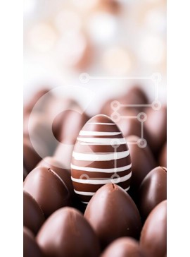 Intra Συλλεκτικό Ξύλινο Παζλ Plywood  4mm - Ποικιλία από σοκολατένιες μπάλες με ένα μοναδικό χαρακτηριστικό Σε Ξύλινο Κουτί - Διαστάσεις: 10x10 cm – 25 κομμάτια