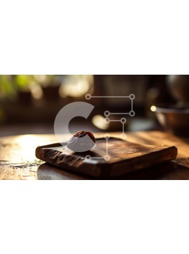 Σετ των 2 Intra Συλλεκτικό Ξύλινο Παζλ Plywood  4mm - Φρούτα σε ξύλινη σανίδα Σε Ξύλινο Κουτί - Διαστάσεις: 10x10 cm – 25 κομμάτια