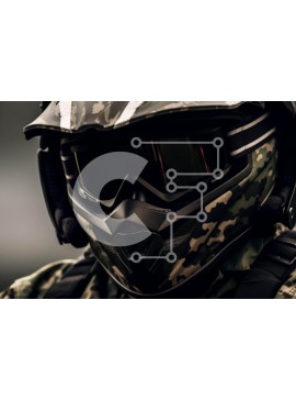 Intra Συλλεκτικό Ξύλινο Παζλ Plywood  4mm - Κοντινό πλάνο ατόμου με εξοπλισμό παραλλαγής Σε Ξύλινο Κουτί - Διαστάσεις Puzzle: 10x10 cm – 25 κομμάτια