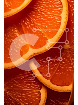 Σετ των 2 Intra Συλλεκτικό Ξύλινο Παζλ Plywood  4mm - Κοντινό πλάνο φέτες πορτοκαλιού τακτοποιημένα τακτοποιημένα Σε Ξύλινο Κουτί - Διαστάσεις: 10x10 cm – 25 κομμάτια